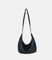 Relaxed and collapsible shape – Slouchy Leather Hobo Bag designed for both structure and flexibility in everyday use.