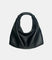 Black Slouchy Leather Cloud Hobo Bag – premium soft leather with a draped silhouette, offering a versatile, casual-luxe appeal.