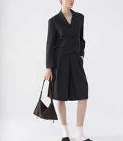 Classic and modern – ChicCurve Leather Shoulder Bag styled for a sleek, contemporary fashion statement.