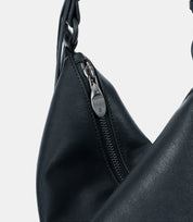 Secure top zipper closure – high-quality metal zip ensuring safety and convenience for daily essentials.